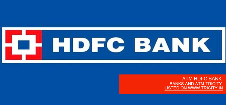 ATM HDFC BANK