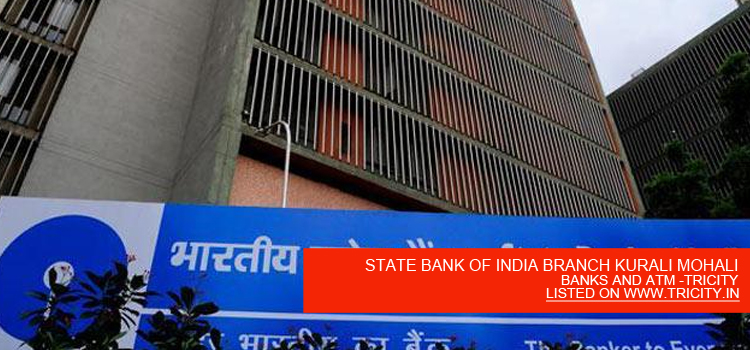 STATE BANK OF INDIA BRANCH KURALI MOHALI