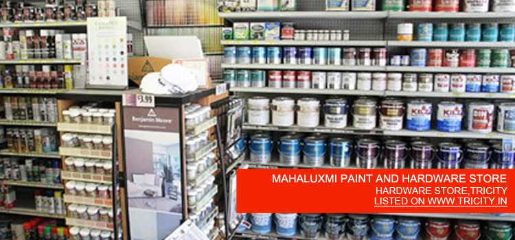 MAHALUXMI PAINT AND HARDWARE STORE