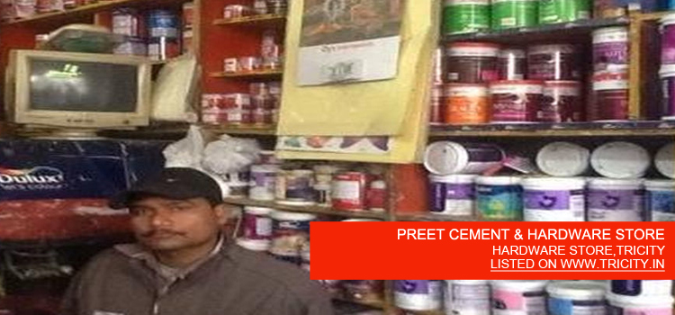 PREET CEMENT & HARDWARE STORE