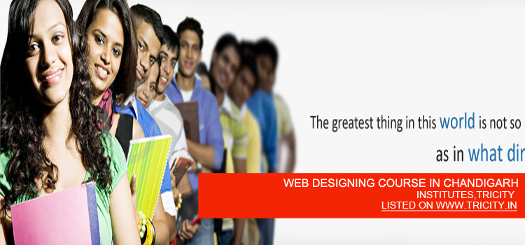 WEB DESIGNING COURSE IN CHANDIGARH